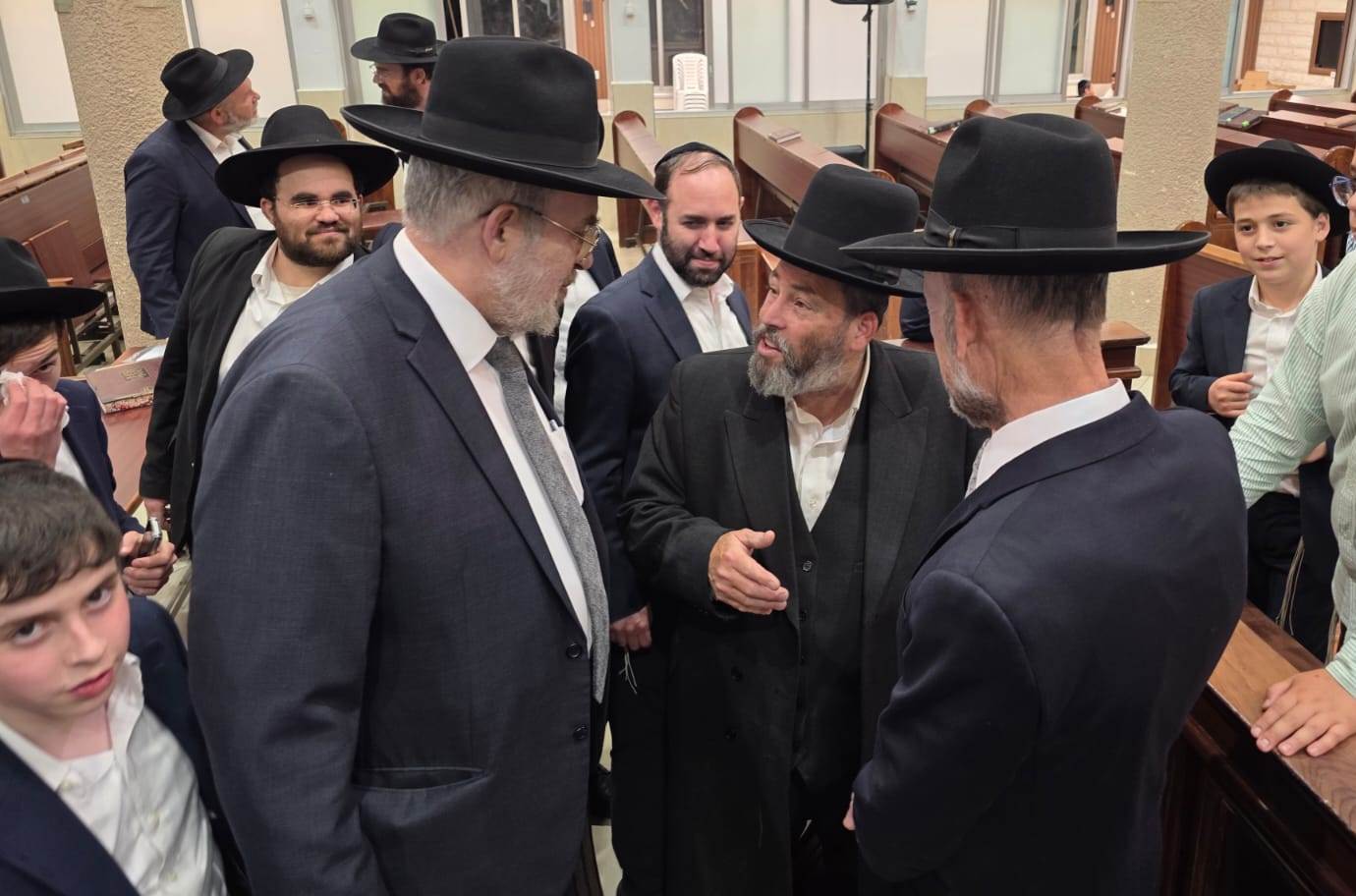 הנחת אבן הפינה לזכרו של הרב לרר ז"ל