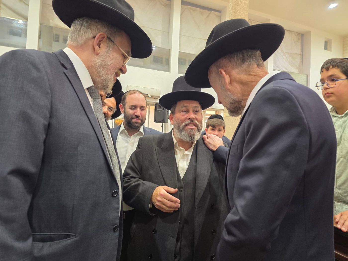 הנחת אבן הפינה לזכרו של הרב לרר ז"ל