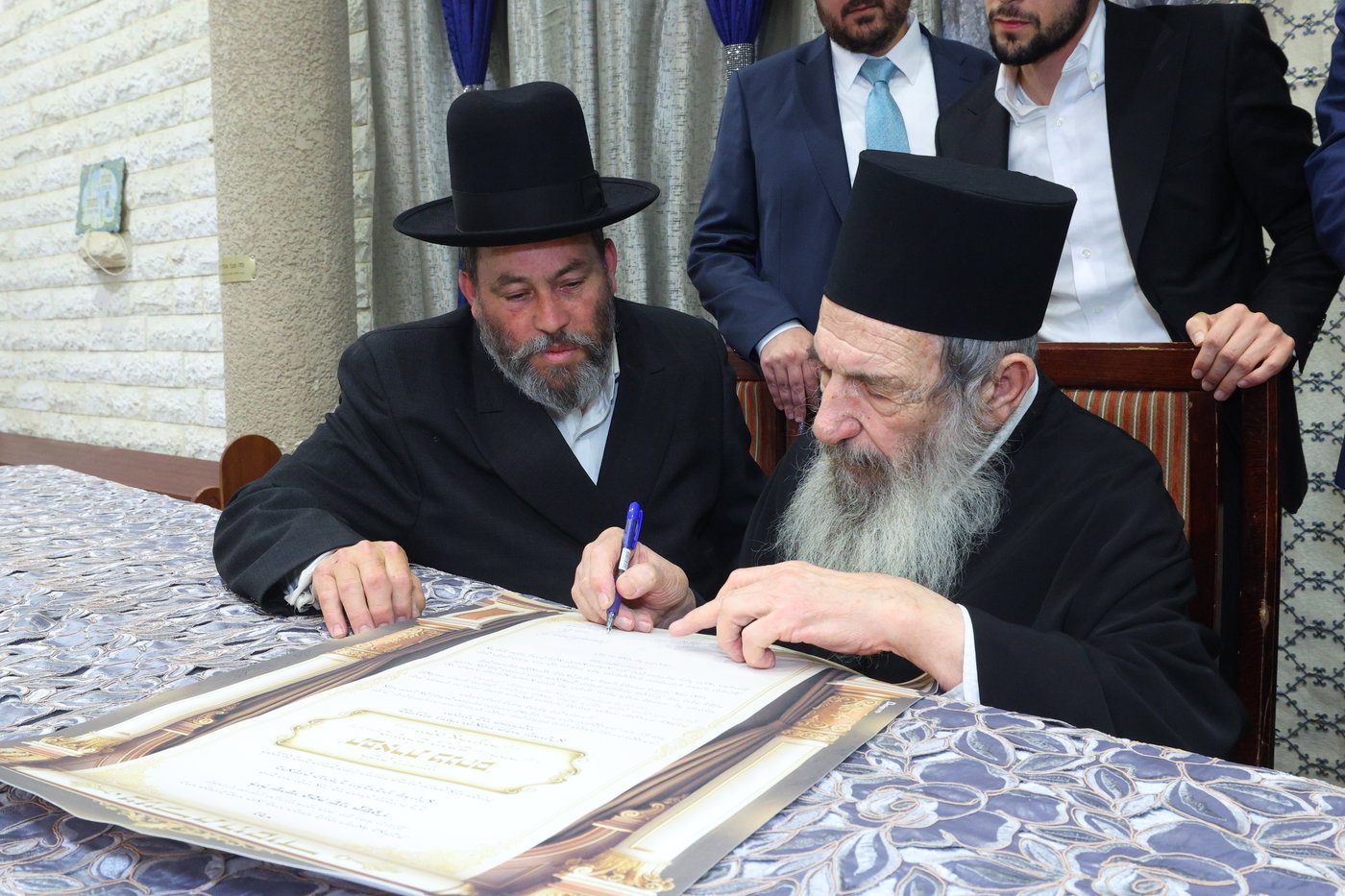 הנחת אבן הפינה לזכרו של הרב לרר ז"ל