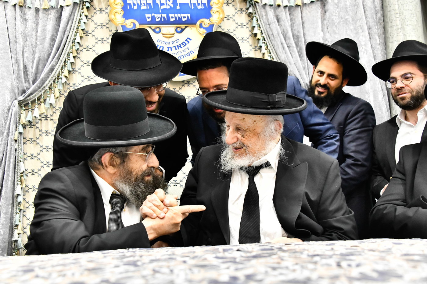 הנחת אבן הפינה לזכרו של הרב לרר ז"ל
