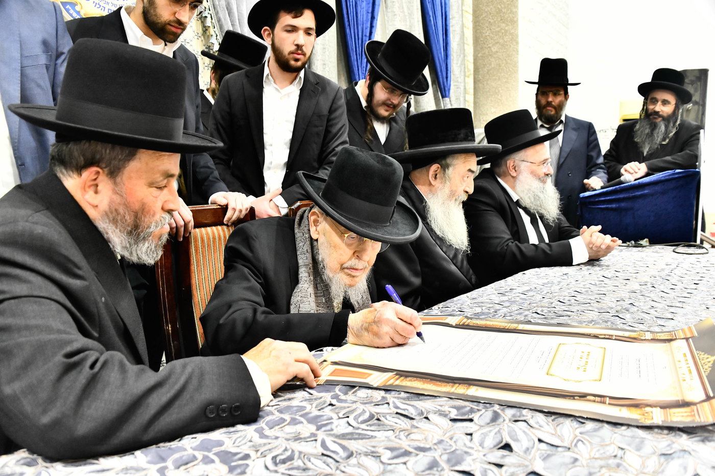 הנחת אבן הפינה לזכרו של הרב לרר ז"ל