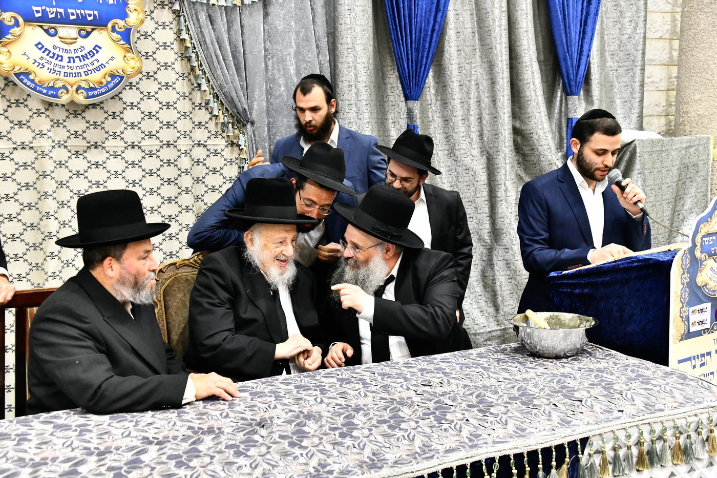 הנחת אבן הפינה לזכרו של הרב לרר ז"ל