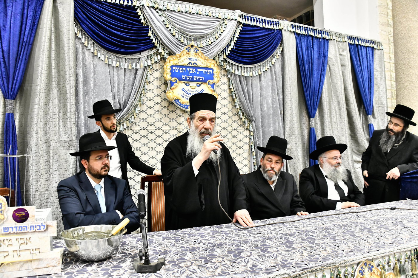 הנחת אבן הפינה לזכרו של הרב לרר ז"ל