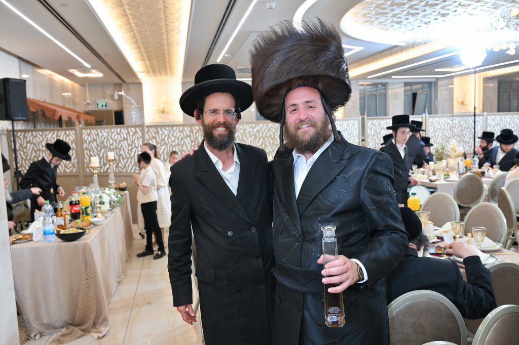 בר מצווה לבנו של יצחק ויינבאך