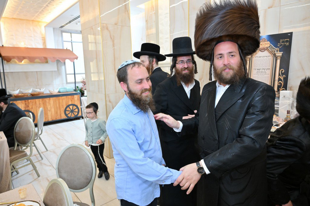 בר מצווה לבנו של יצחק ויינבאך