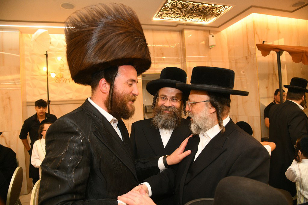 בר מצווה לבנו של יצחק ויינבאך