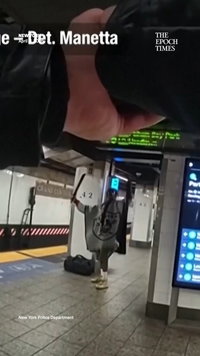 "אני לא רוצה לעשות את זה!": חמוש במצ'טה איים על הנוסעים - ונורה למוות | תיעוד