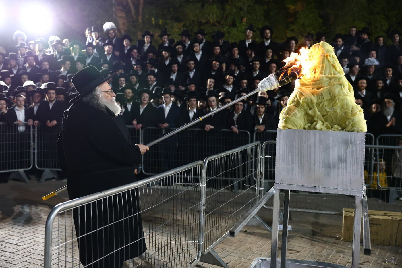 הגר"ש אלתר בהדלקת ל"ג בעומר