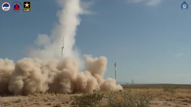 ניסוי אש חיה של מערכת היירוט כיפת ברזל ומיירטי טמיר