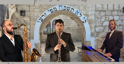 מחרוזת ניגוני מירון תשפ''ו: אהרל'ה גולדמן, שרגא פראנק ודור אסרף מנגנים