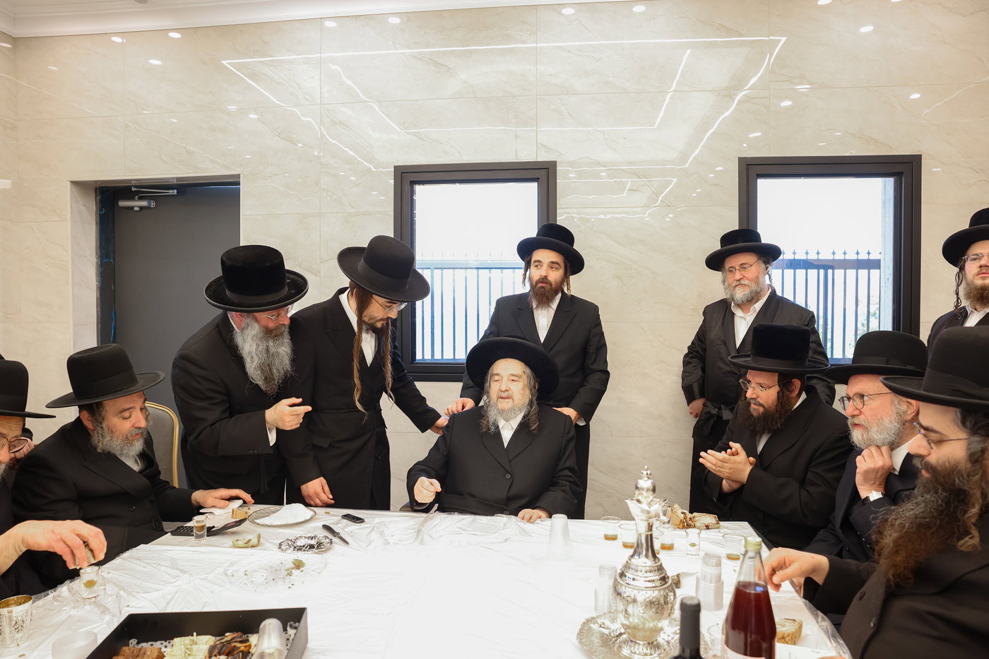 הגרי"מ שכטר בצפון