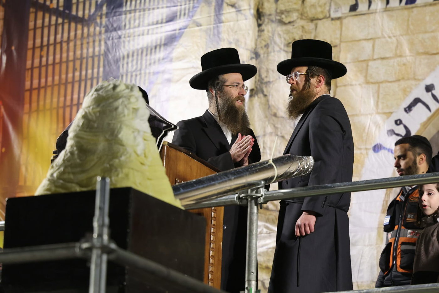 מעמד ההדלקה בישיבת אורייתא