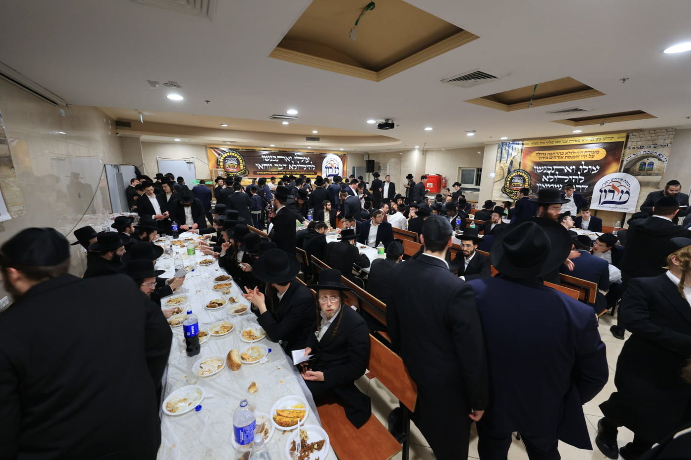 מעמד ההדלקה בישיבת אורייתא