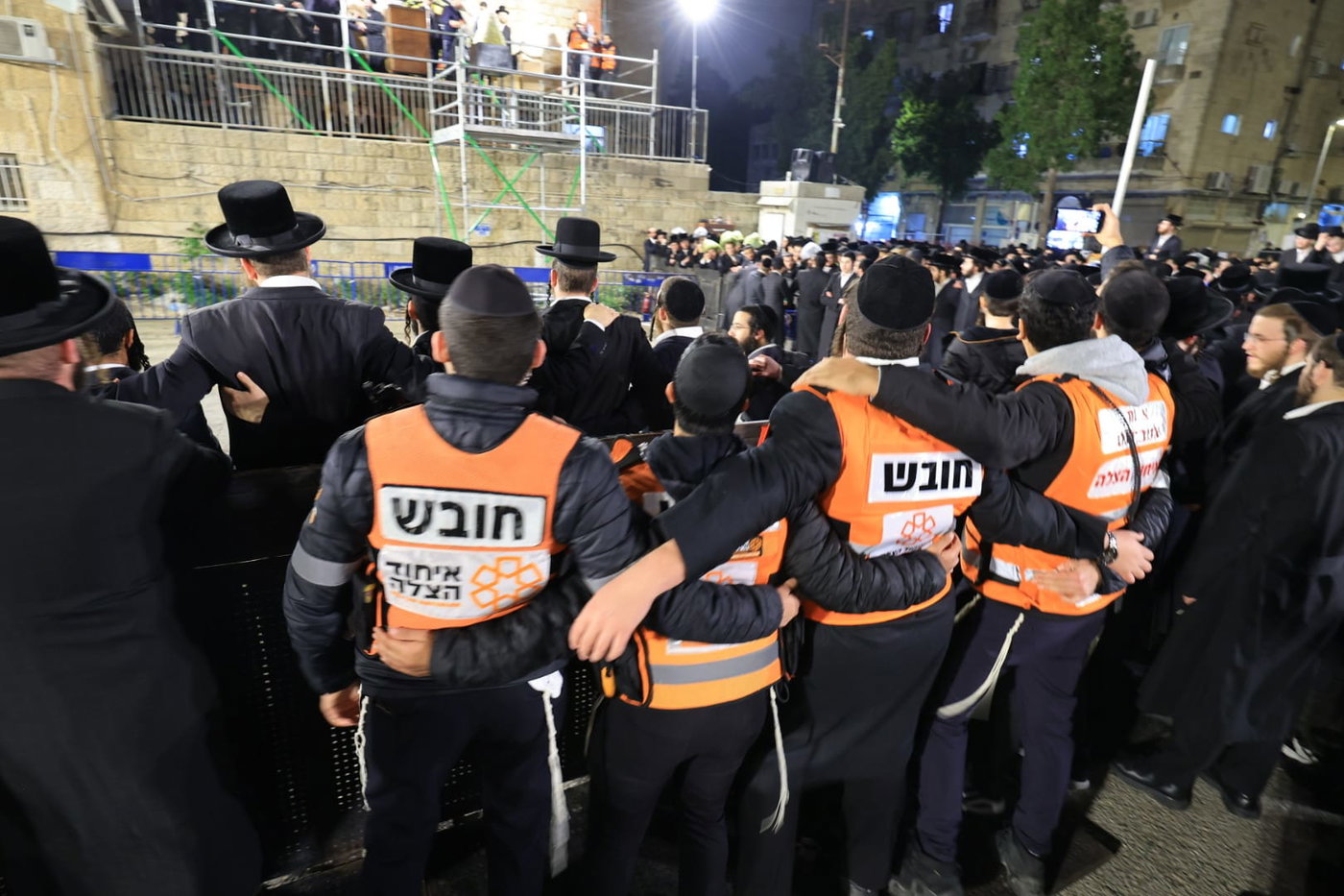 מעמד ההדלקה בישיבת אורייתא