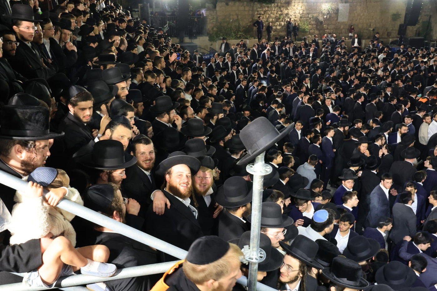מעמד ההדלקה בישיבת אורייתא