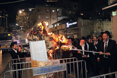 מעמד ההדלקה בקהילת תפארת בנימין 