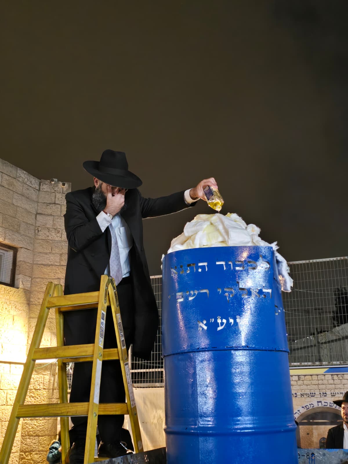 מעמד ההדלקה בת"ת "חזון מאיר ובית ישראל"