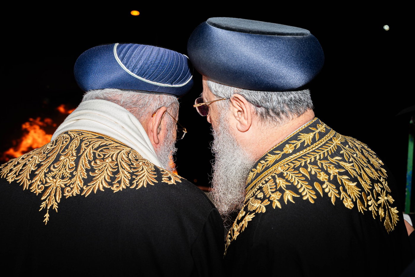 מעמד ההדלקה אצל הגרש"מ עמאר