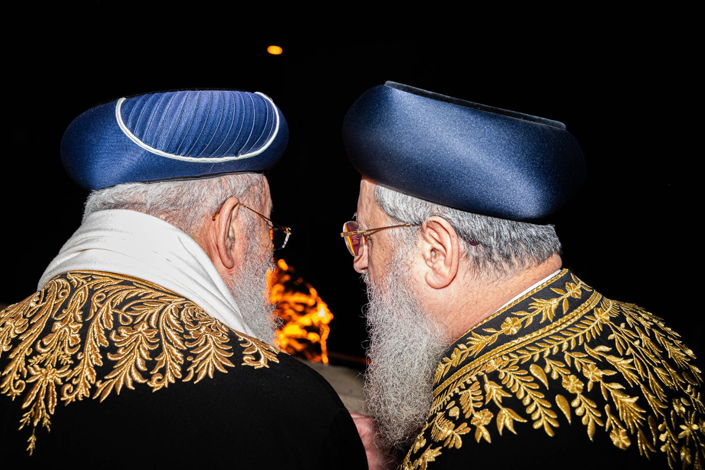 מעמד ההדלקה אצל הגרש"מ עמאר