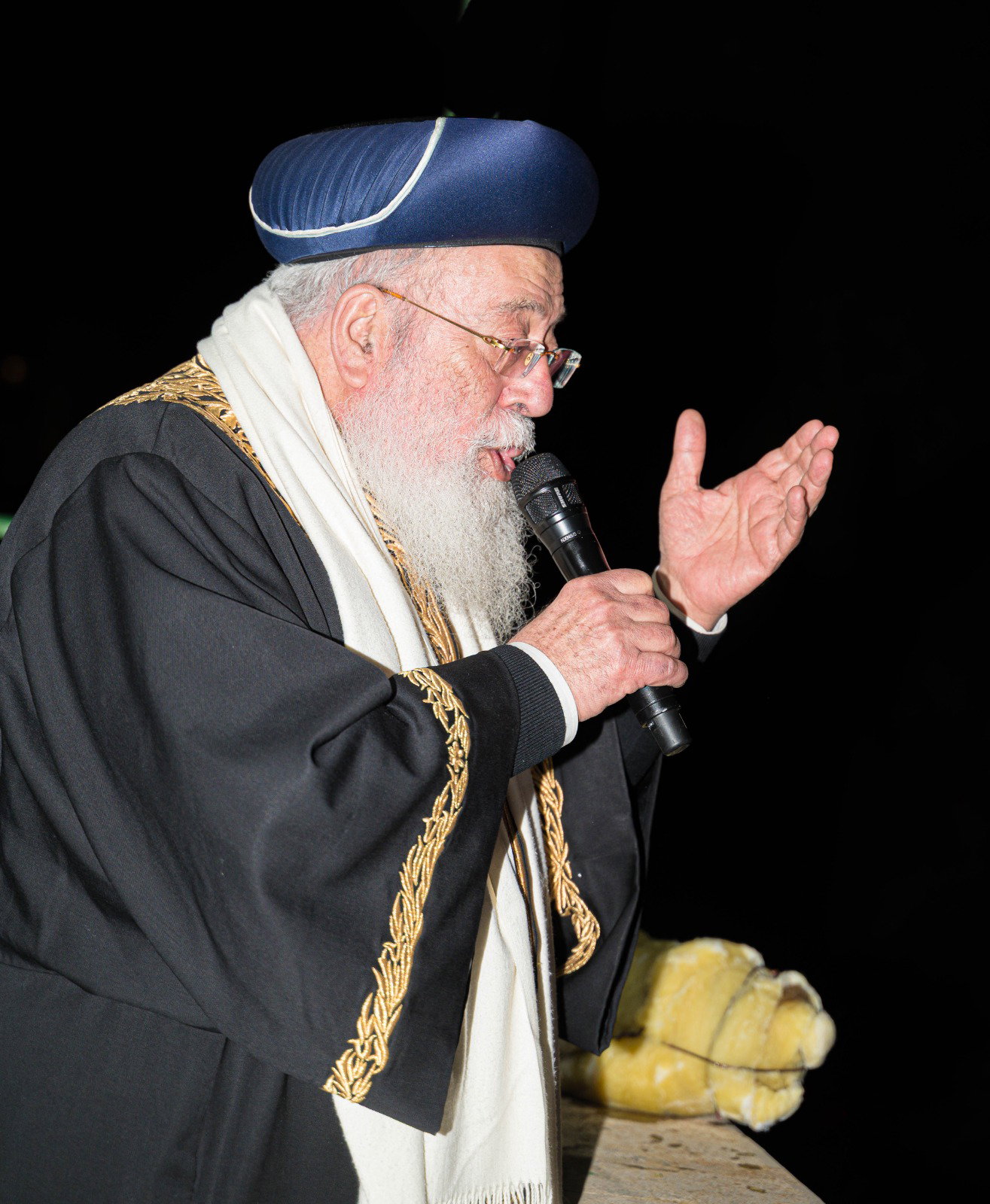 מעמד ההדלקה אצל הגרש"מ עמאר