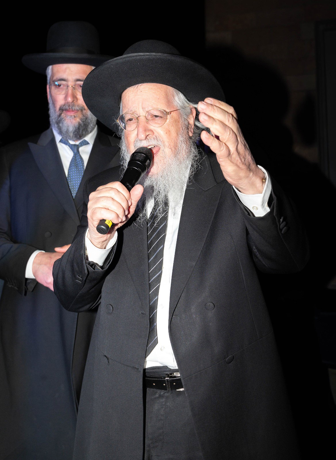 מעמד ההדלקה אצל הגרש"מ עמאר
