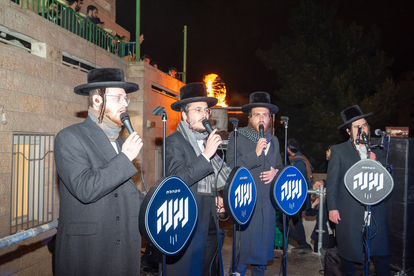 מעמד ההדלקה אצל הגרש"מ עמאר