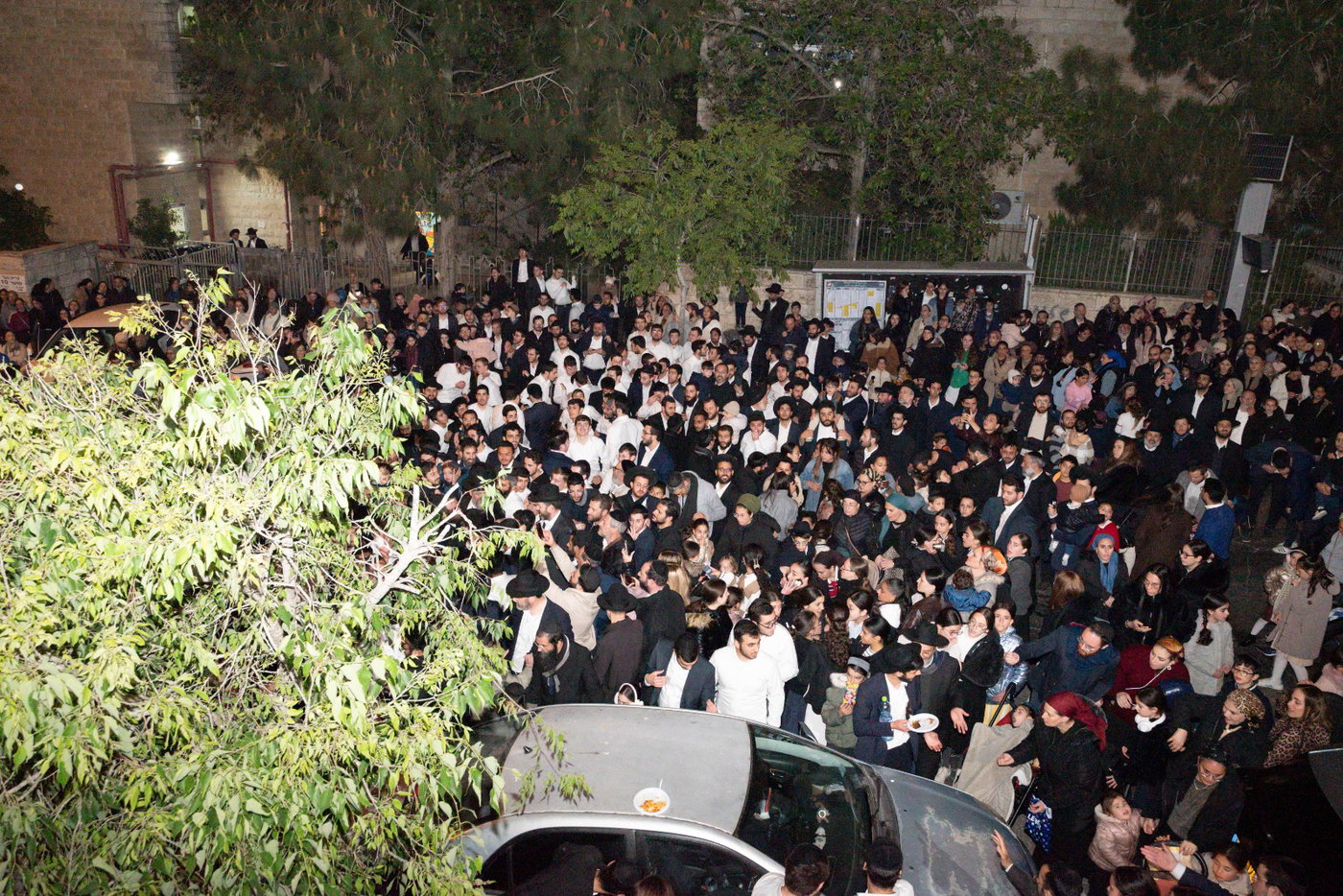 מעמד ההדלקה אצל הגרש"מ עמאר