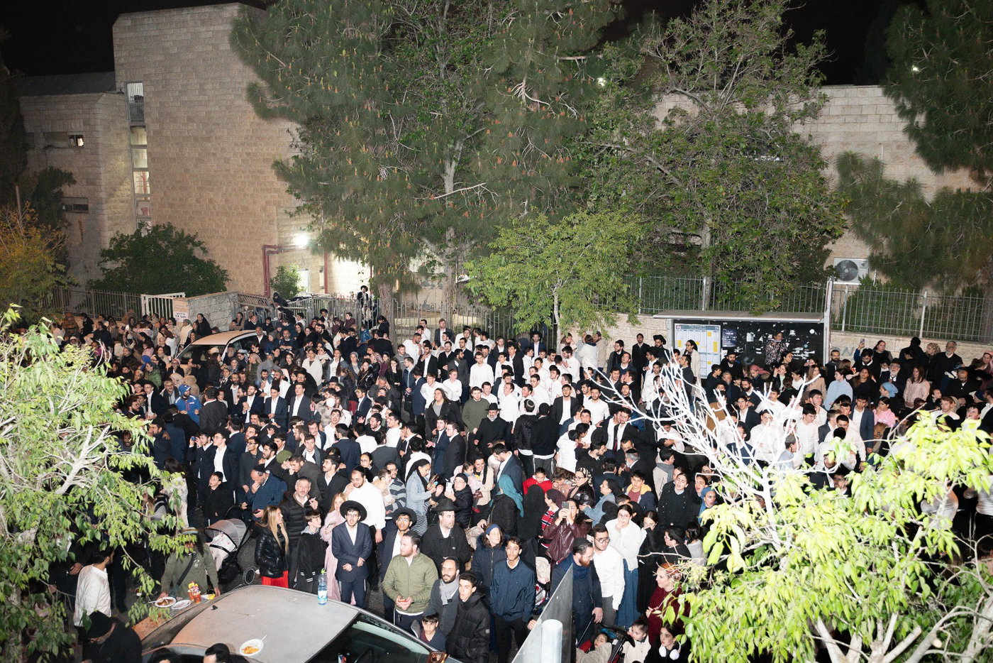 מעמד ההדלקה אצל הגרש"מ עמאר