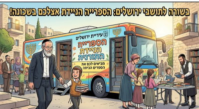 המהפכה השקטה בספריות הניידות בירושלים – מה התחדש ב-2026?