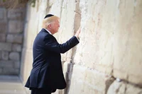 טראמפ בכותל 