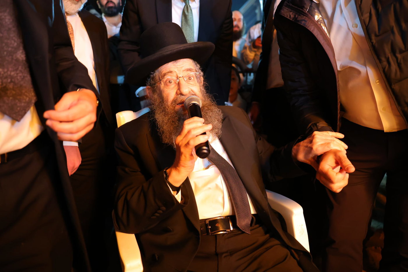 מעמד ההדלקה בשיכון ג'