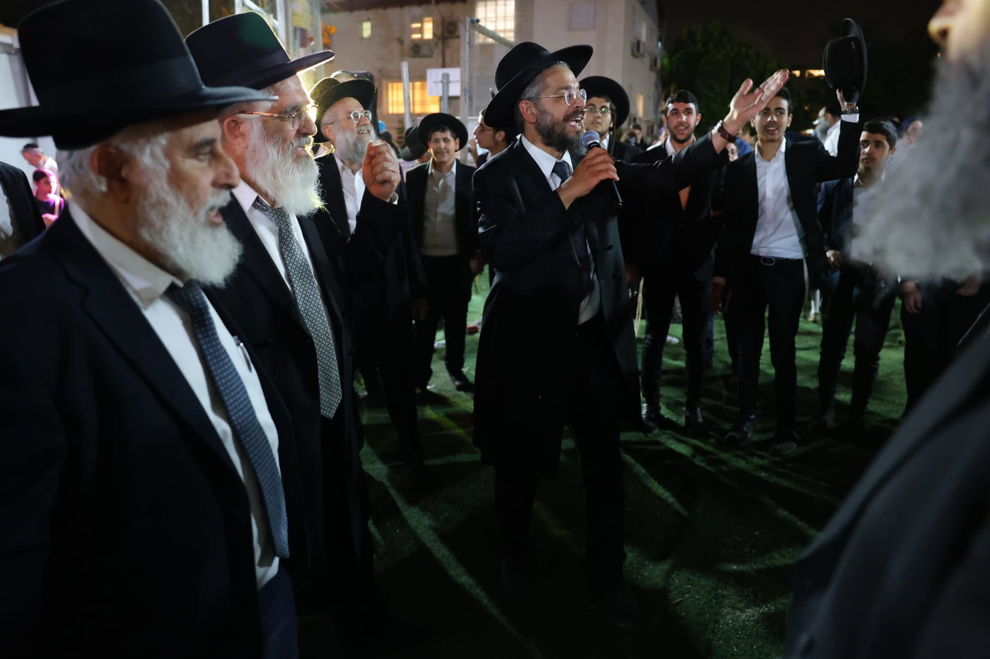 מעמד ההדלקה בשיכון ג'