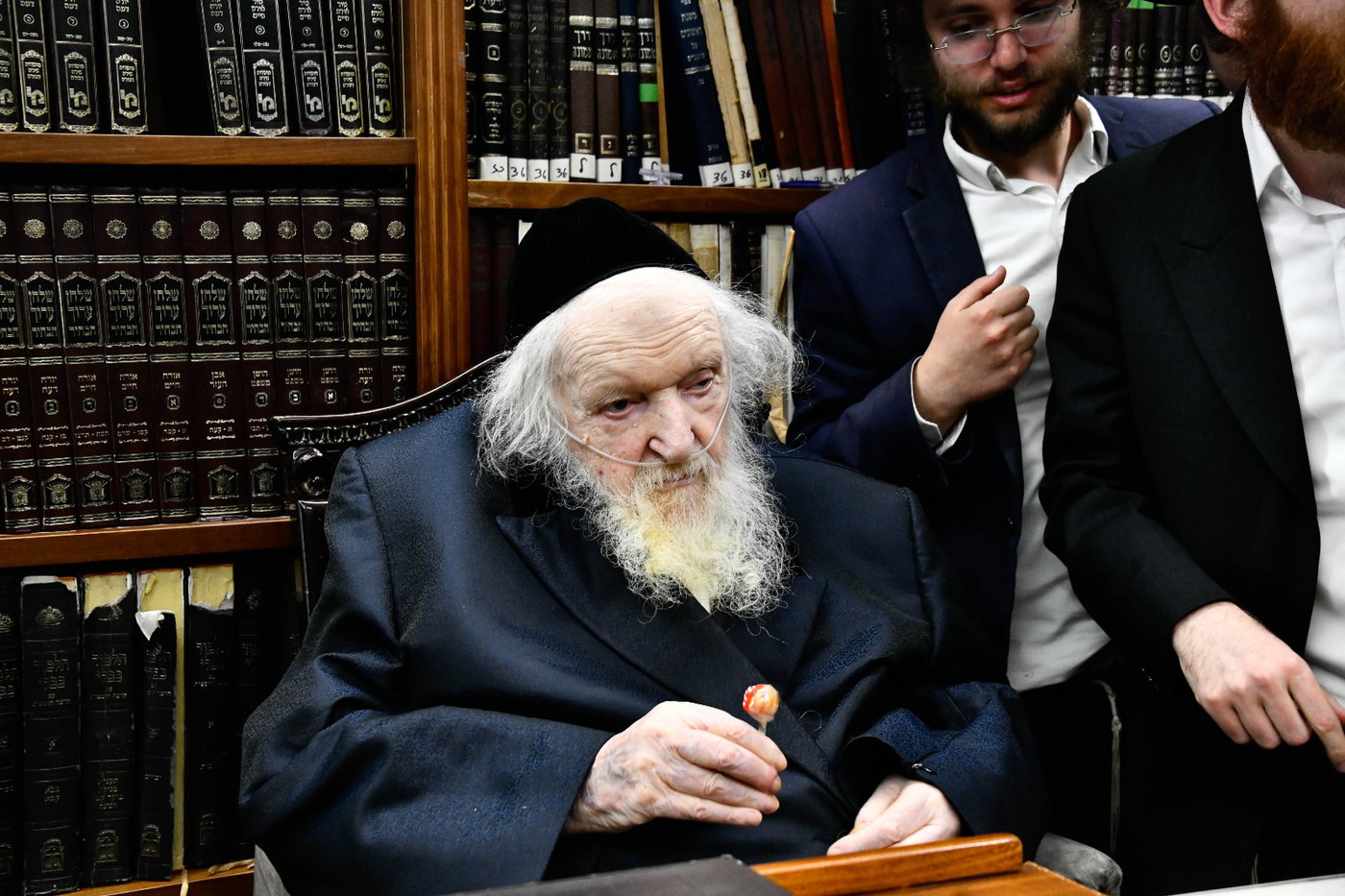 ל"ג בעומר אצל הגר"מ שטרנבוך