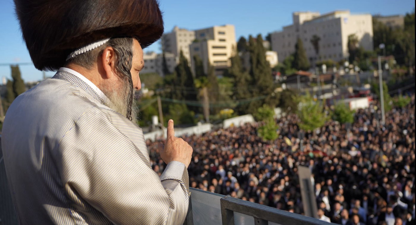 הגר"ש ארוש בהדלקה ל"ג בעומר