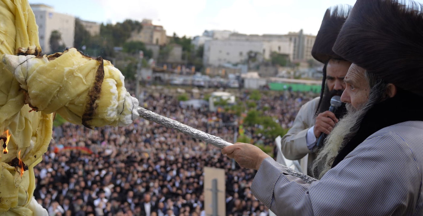 הגר"ש ארוש בהדלקה ל"ג בעומר