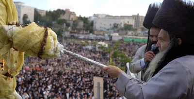 הגר"ש ארוש בהדלקה ל"ג בעומר