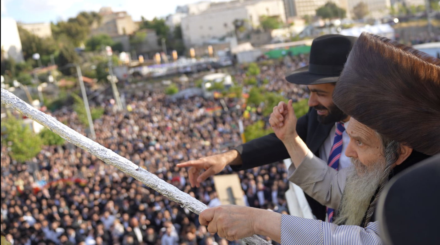 הגר"ש ארוש בהדלקה ל"ג בעומר