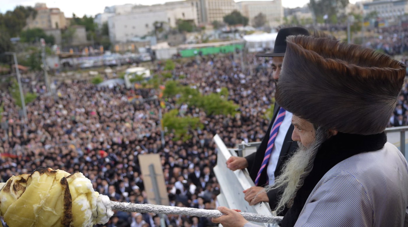 הגר"ש ארוש בהדלקה ל"ג בעומר