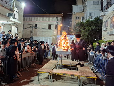 ל"ג בעומר בחצה"ק אשלג