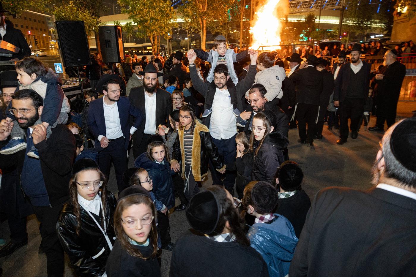 ל"ג בעומר בחצה"ק סטרופקוב
