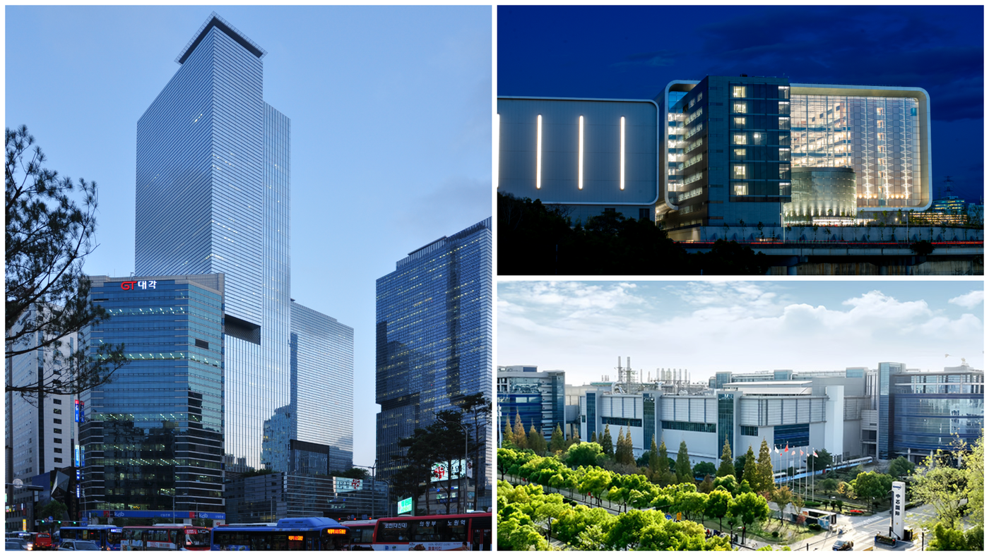 ענקיות השבבים TSMC (טייאוון) סמסונג אלקטרוניקה (דרום קוריאה) SMIC (סין)