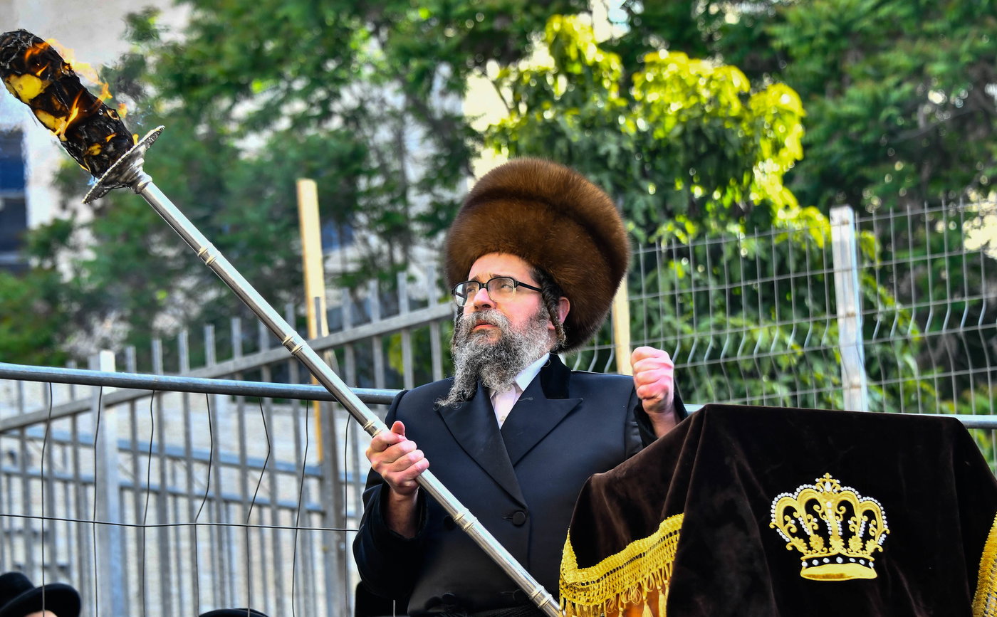 ל"ג בעומר בחצה"ק סקולען ירושלים