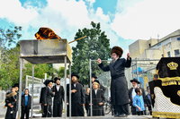 ל"ג בעומר בחצה"ק סקולען ירושלים