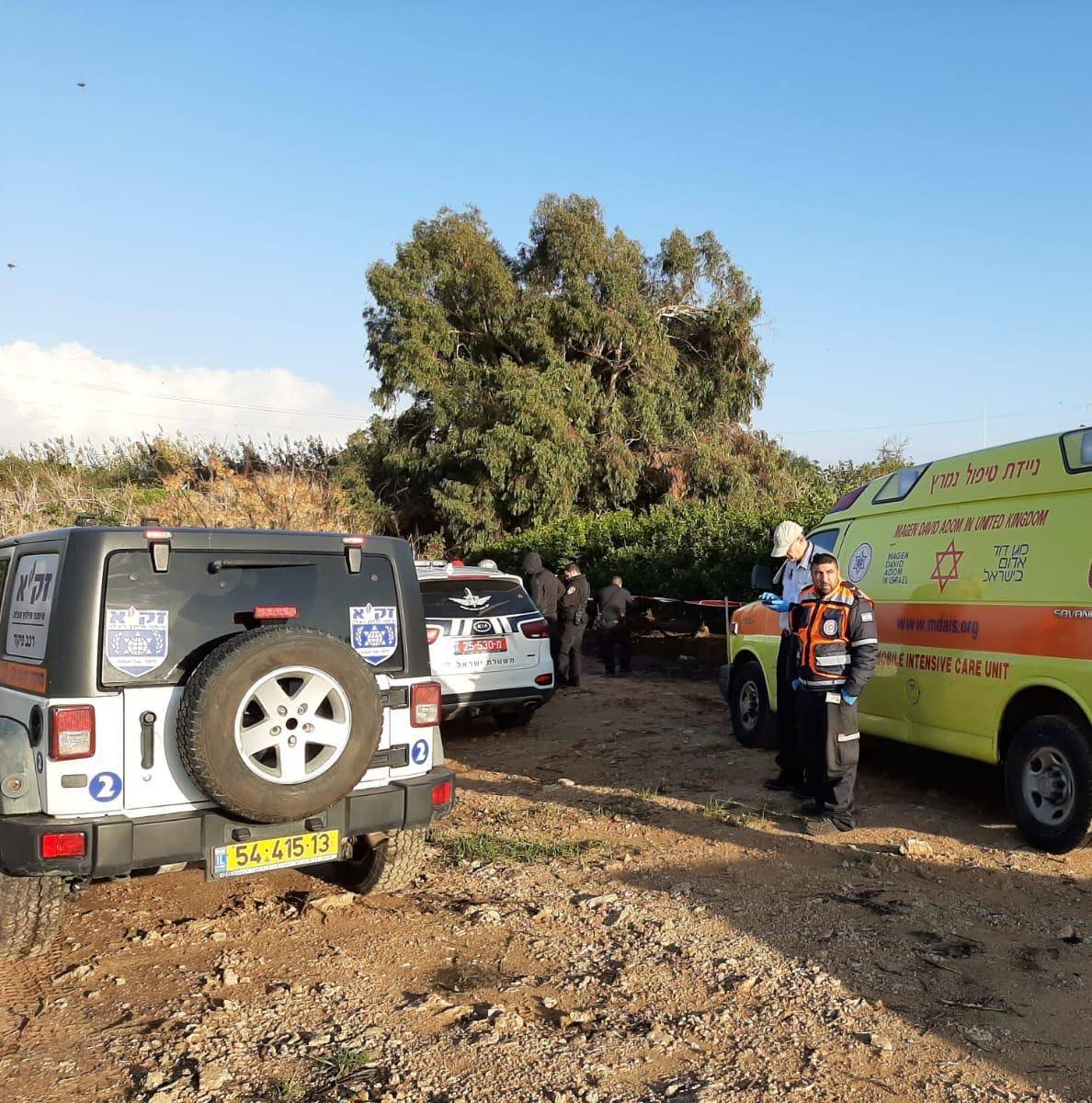 זירת הרצח בה נמצא אביתר אזרזר ז"ל