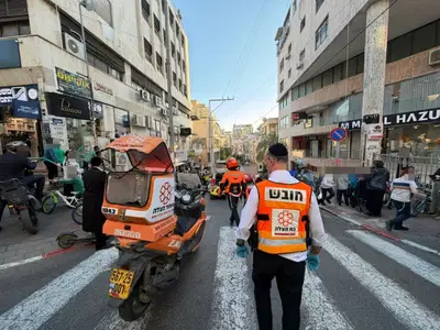 זירת תאונה במעורבות ילד