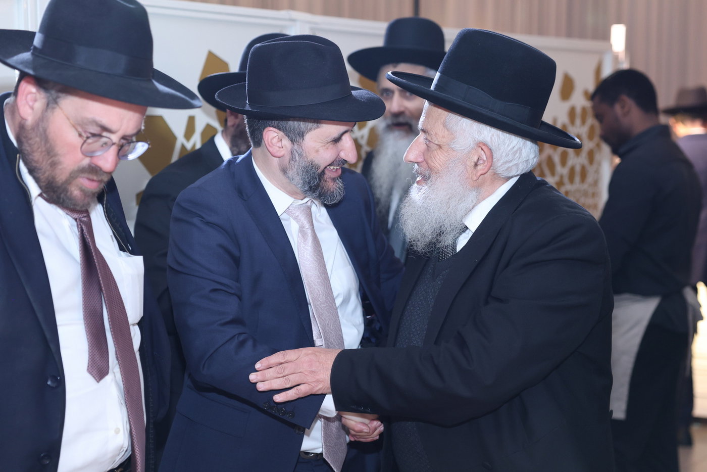 בר מצווה לנכד הראשון לציון הגר"ד יוסף