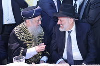 בר מצווה לנכד הראשון לציון הגר"ד יוסף