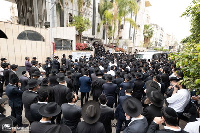 הלווית רבי רחמים מאזוז זצ"ל