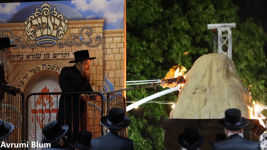 ל"ג בעומר בחצה"ק באבוב 45