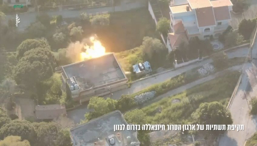 תיעוד מהתקיפות